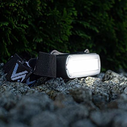 LED Dimmable rechargeable headlamp LED/5V IPX4 300 shiny 1200 mAh