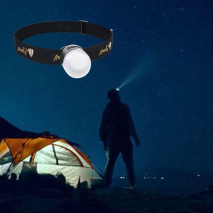 LED Dimmable rechargeable headlamp LED/8W/5V IP42 210 lm 800 mAh