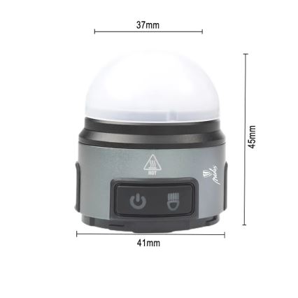 LED Dimmable rechargeable headlamp LED/8W/5V IP42 210 lm 800 mAh