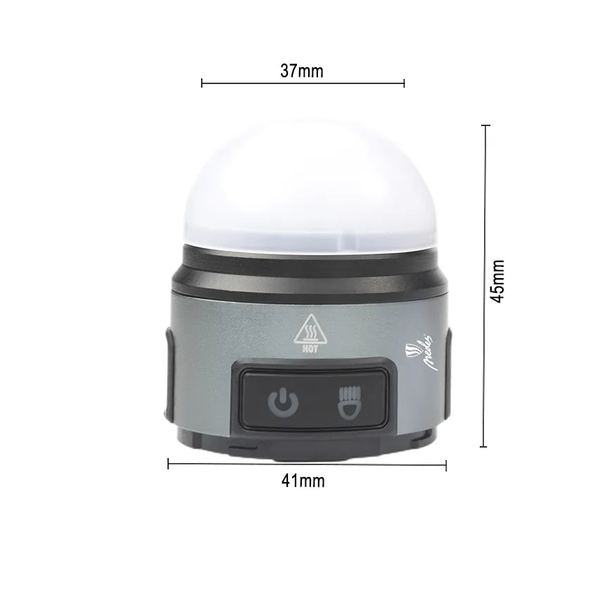 LED Dimmable rechargeable headlamp LED/8W/5V IP42 210 lm 800 mAh