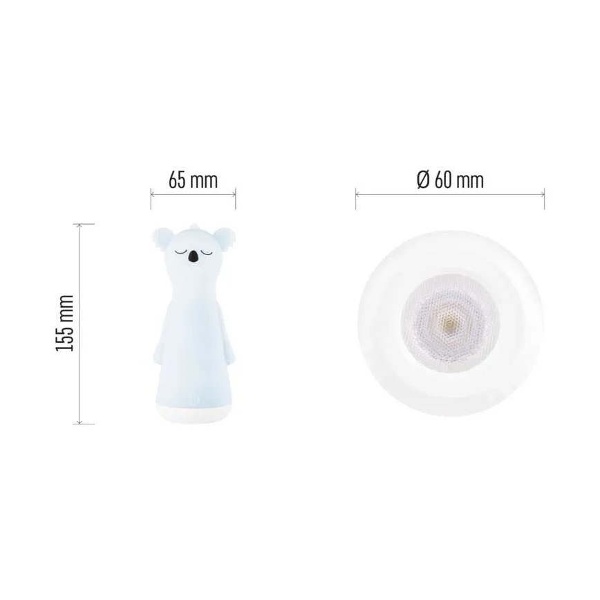 LED Dimmable Rechargeable Kids' Flashlight LED/3,7V 1200 mAh