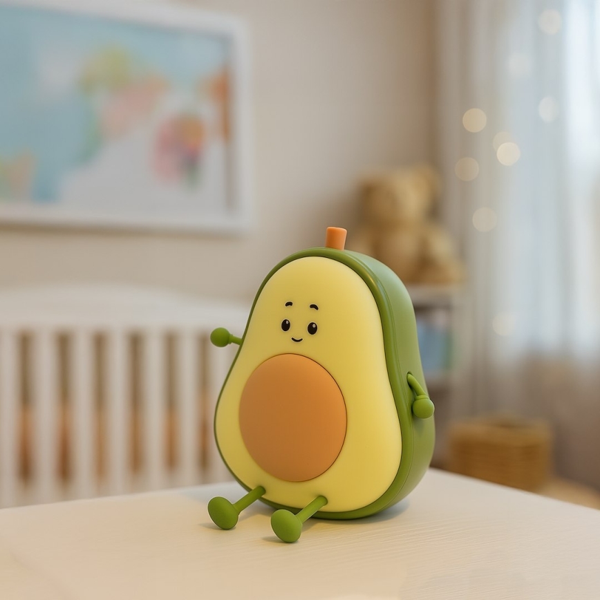 AVOCADO Dimmable Rechargeable Touch LED Night Light for Kids, 1W/5V, 1200 mAh