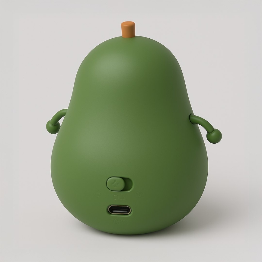 AVOCADO Dimmable Rechargeable Touch LED Night Light for Kids, 1W/5V, 1200 mAh