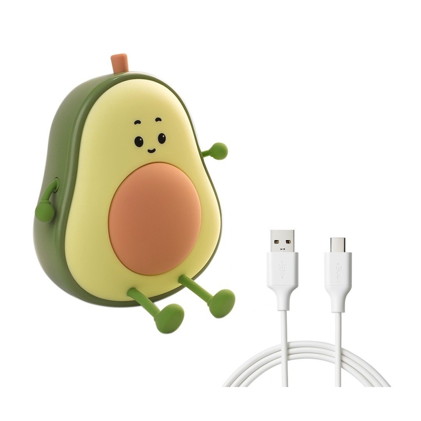 AVOCADO Dimmable Rechargeable Touch LED Night Light for Kids, 1W/5V, 1200 mAh