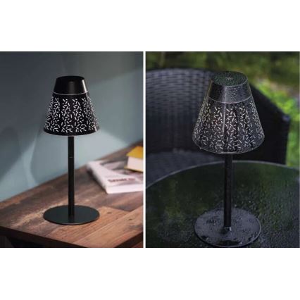 LED Dimmable rechargeable outdoor table lamp LED/4,2W/5V 2200mAh IP44