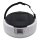 LED Dimmable rechargeable solar lamp with a power bank function K3 LED/2W/5,5V 6500K IPX4 1200 mAh black/white