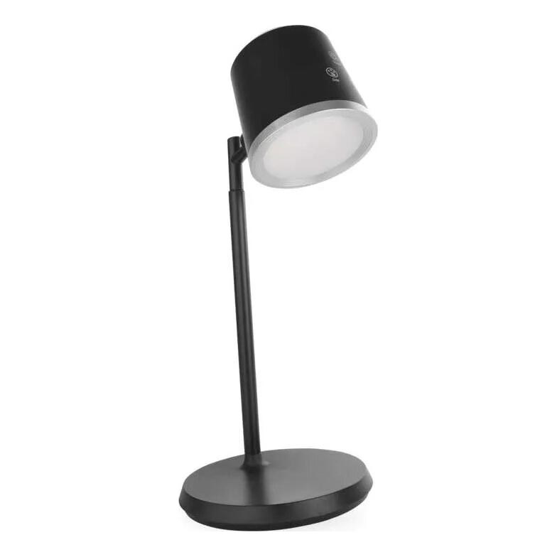 LED Dimmable rechargeable table lamp 4in1 LED/6W/3,7V 3000K/4000K/6500K 1500mAh black