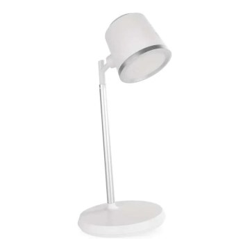 LED Dimmable rechargeable table lamp 4in1 LED/6W/3,7V 3000K/4000K/6500K 1500mAh white