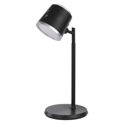 LED Dimmable rechargeable table lamp 4in1 LED/6W/3,7V 3000K/4000K/6500K 1500mAh black