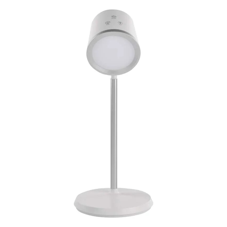 LED Dimmable rechargeable table lamp 4in1 LED/6W/3,7V 3000K/4000K/6500K 1500mAh white