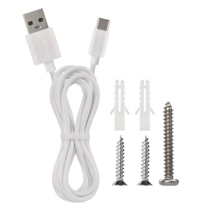 LED Dimmable rechargeable table lamp 4in1 LED/6W/3,7V 3000K/4000K/6500K 1500mAh white