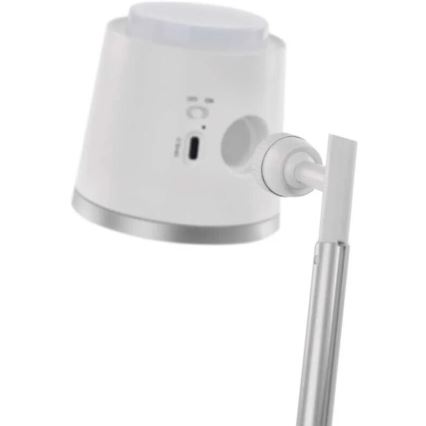 LED Dimmable rechargeable table lamp 4in1 LED/6W/3,7V 3000K/4000K/6500K 1500mAh white