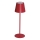LED Dimmable rechargeable table lamp INITA LED/1,2W/1800 mAh IP54 red