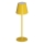 LED Dimmable rechargeable table lamp INITA LED/1,2W/1800 mAh IP54 yellow