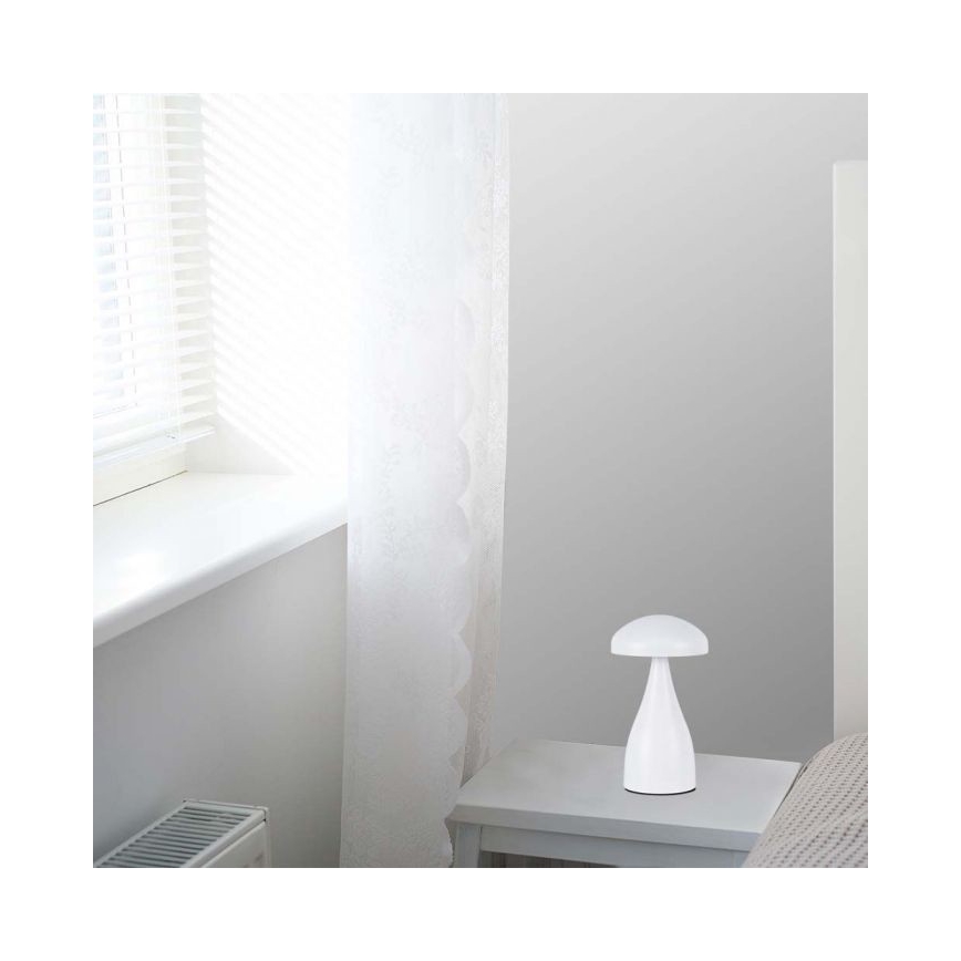 LED Dimmable rechargeable touch table lamp LED/1W/5V 3000-6000K 1800 mAh white