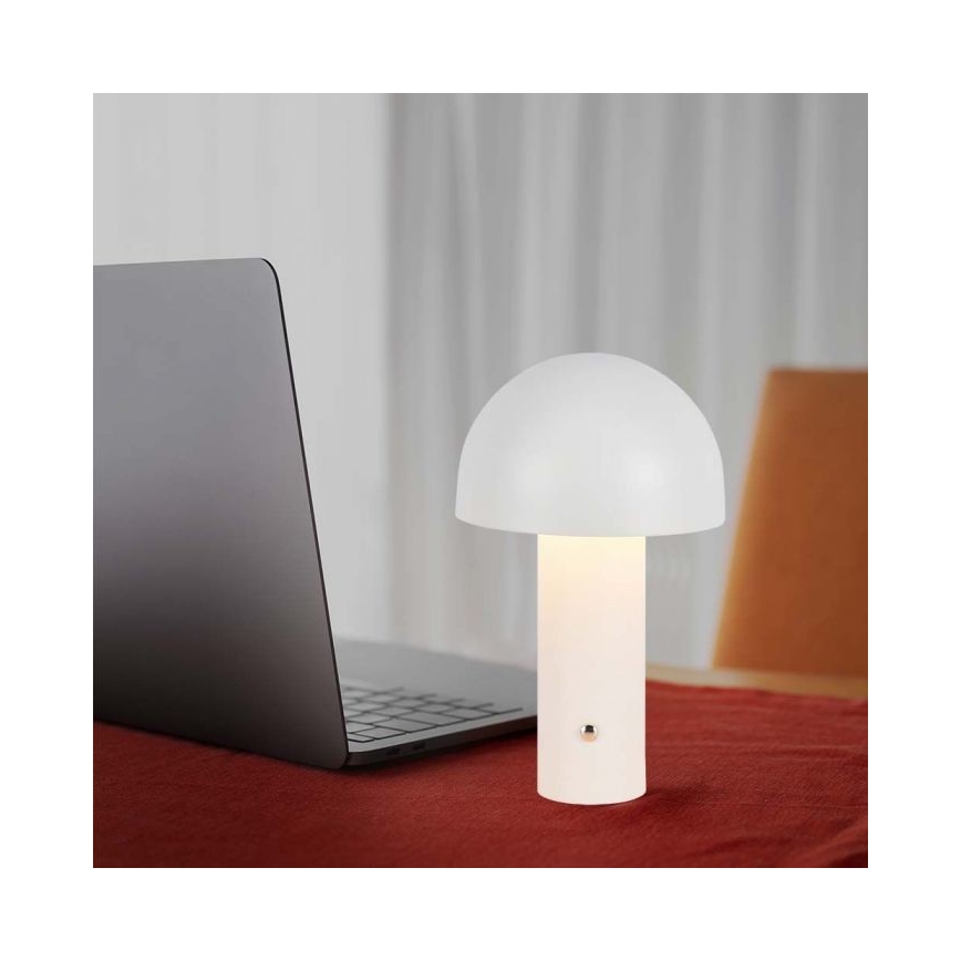 LED Dimmable rechargeable touch table lamp LED/1W/5V 3000-6000K 1800 mAh white