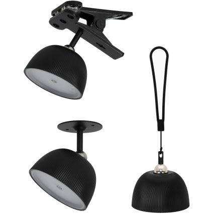 LED Dimmable rechargeable table lamp 4in1 LED/3,5W/5V 3000/4000/6500K IP54 1800 mAh black