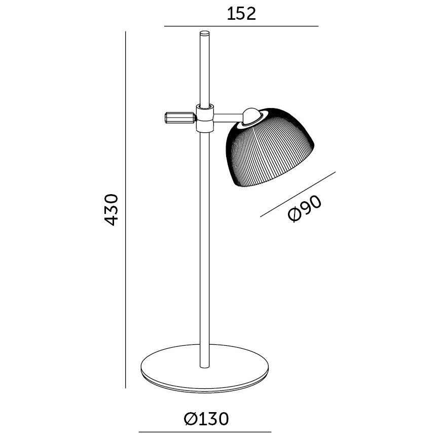 LED Dimmable rechargeable table lamp 4in1 LED/3,5W/5V 3000/4000/6500K IP54 1800 mAh black