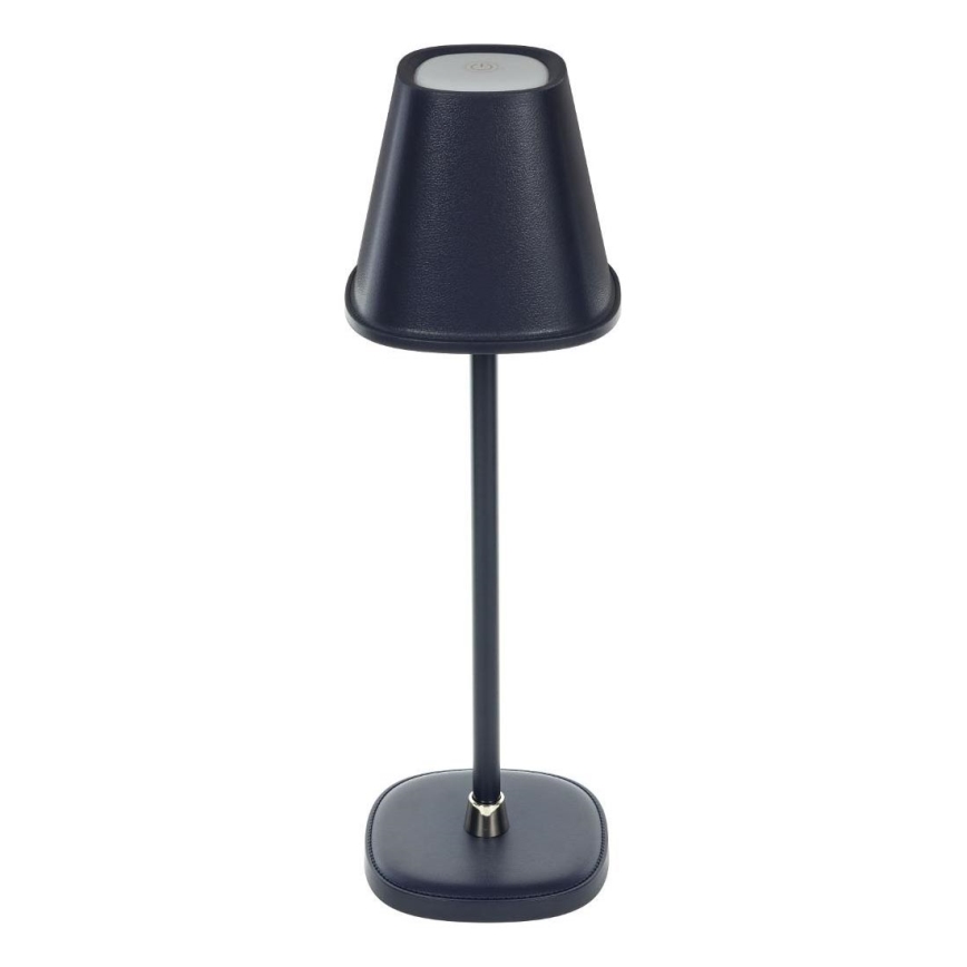 LED Dimmable rechargeable table lamp LED/3W/1800 mAh dark blue