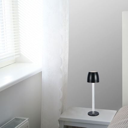 LED Dimmable rechargeable touch table lamp LED/3W/5V 3000K 1800 mAh white