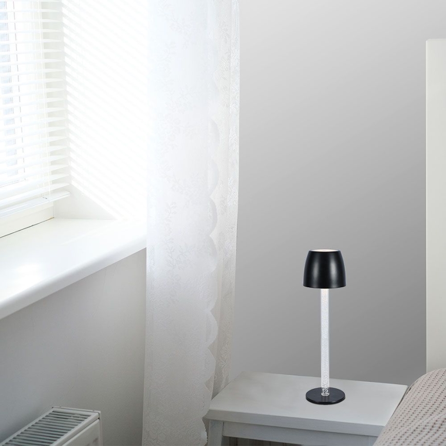 LED Dimmable rechargeable touch table lamp LED/3W/5V 3000K 1800 mAh white