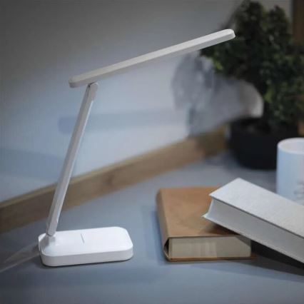 LED Dimmable rechargeable table lamp LED/5W/3,7V 3000K/4000K/6500K 800mAh white