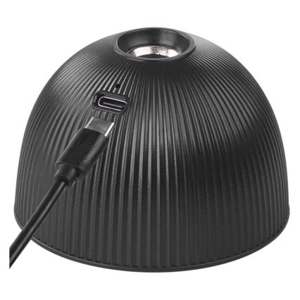 LED Dimmable rechargeable table lamp magnetic 4in1 LED/4,2W/3,7V 4000K 1200mAh black