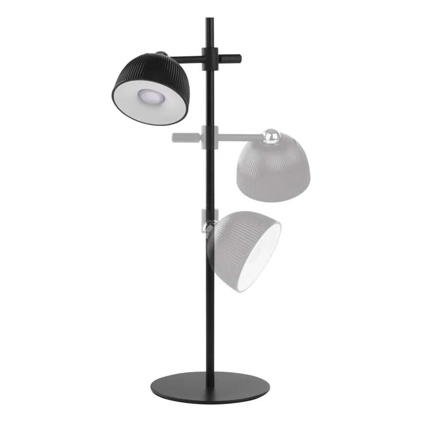LED Dimmable rechargeable table lamp magnetic 4in1 LED/4,2W/3,7V 4000K 1200mAh black