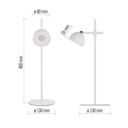 LED Dimmable rechargeable table lamp magnetic 4in1 LED/4,2W/3,7V 4000K 1200mAh white