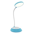 LED Dimmable rechargeable table lamp VISUA LED/5W/5V 3000-5000K 1200 mAh blue