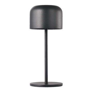 LED Dimmable rechargeable touch table lamp LED/1,5W/5V 2700-5700K IP54 2200 mAh black