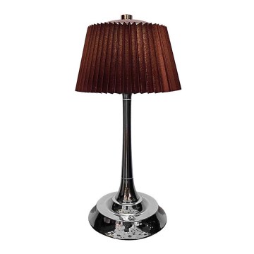 LED Dimmable rechargeable touch table lamp LED/1,5W/5V 3000/4000/6000K 1800 mAh brown