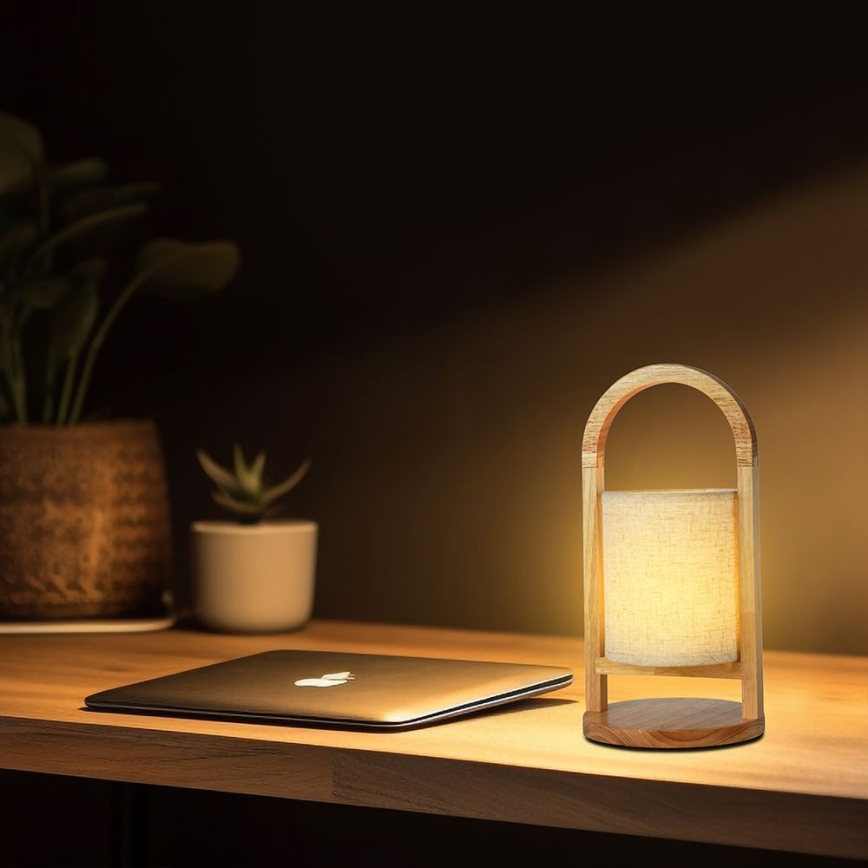LED Dimmable rechargeable touch table lamp LED/1,5W/5V 3000K 1800 mAh beige