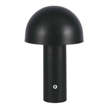 LED Dimmable rechargeable touch table lamp LED/1W/5V 3000-6000K 1800 mAh black