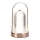 LED Dimmable rechargeable touch table lamp LED/1W/5V 3000-6000K 1800 mAh copper