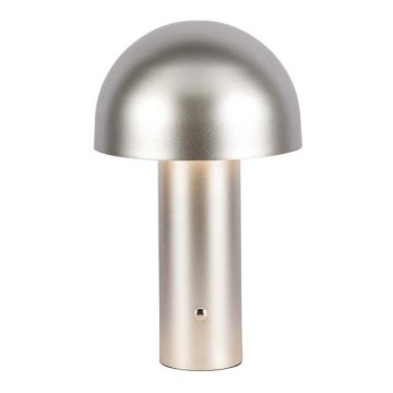 LED Dimmable rechargeable touch table lamp LED/1W/5V 3000-6000K 1800 mAh gold