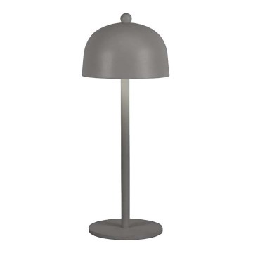LED Dimmable rechargeable touch table lamp LED/1W/5V 3000-6000K 1800 mAh grey