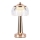 LED Dimmable rechargeable touch table lamp LED/1W/5V 3000-6000K 1800 mAh Rose gold