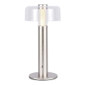 LED Dimmable rechargeable touch table lamp LED/1W/5V 3000K 1800 mAh gold