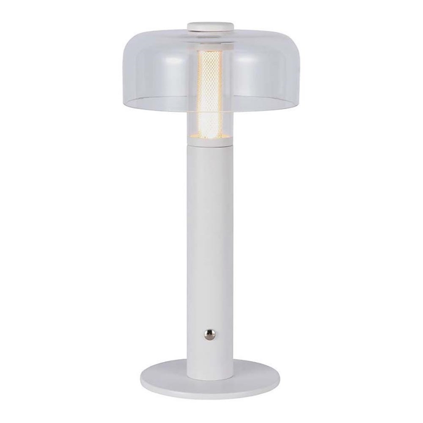 LED Dimmable rechargeable touch table lamp LED/1W/5V 3000K 1800 mAh white