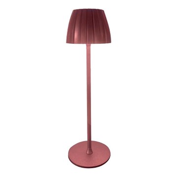 LED Dimmable rechargeable touch table lamp LED/2,7W/5V 3000/4000/6000K 1800 mAh brown