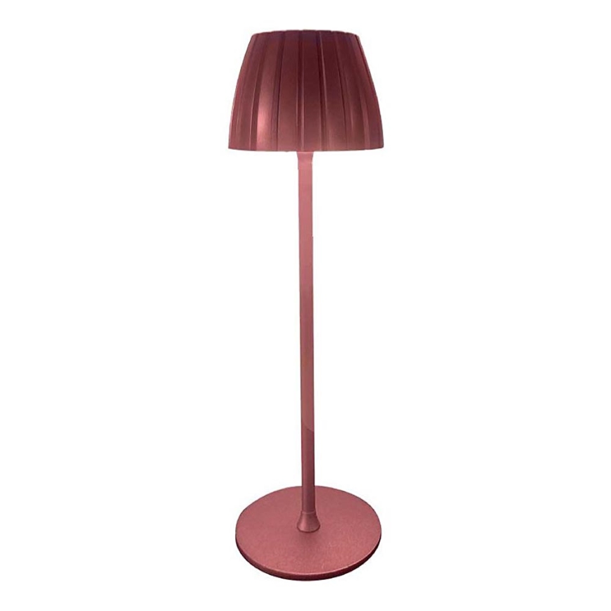 LED Dimmable rechargeable touch table lamp LED/2,7W/5V 3000/4000/6000K 1800 mAh brown