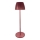 LED Dimmable rechargeable touch table lamp LED/2,7W/5V 3000/4000/6000K 1800 mAh brown