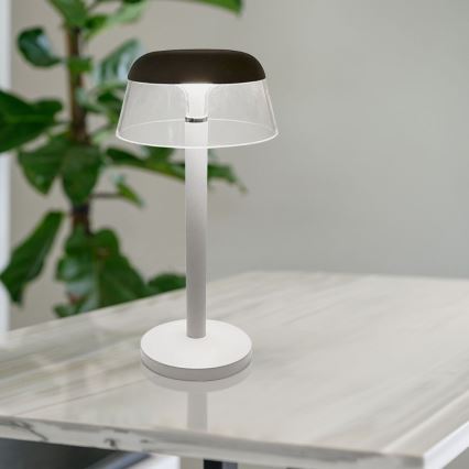 LED Dimmable rechargeable touch table lamp LED/3W/5V 3000-6000K 1800 mAh white