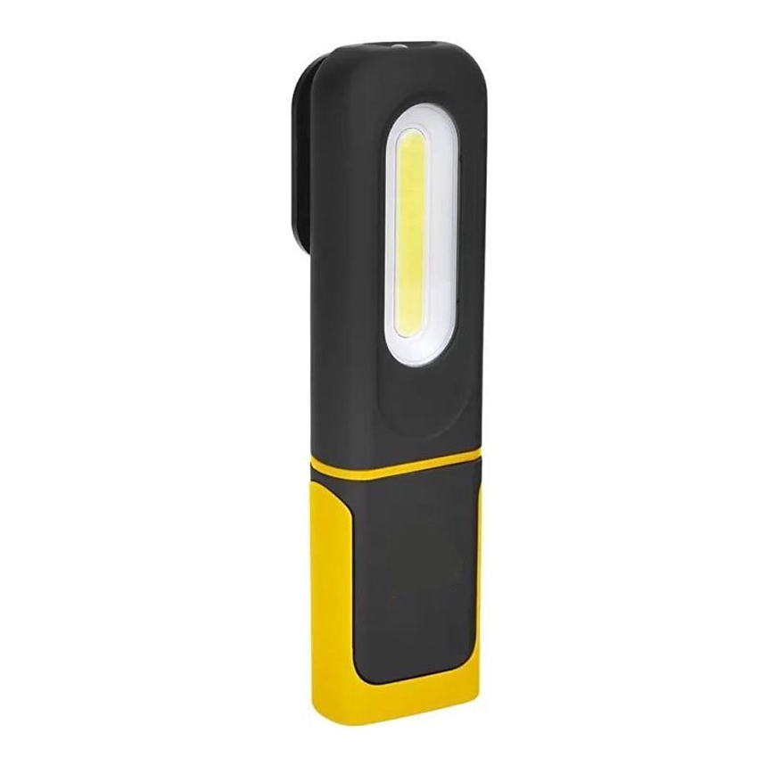 LED Dimmable rechargeable work flashlight LED/8W/5V IP44 420 lm 1200 mAh