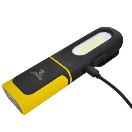 LED Dimmable rechargeable work flashlight LED/8W/5V IP44 420 lm 1200 mAh
