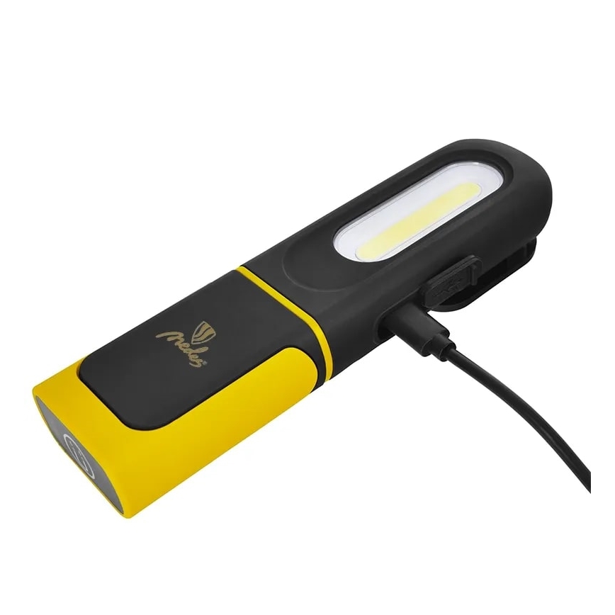 LED Dimmable rechargeable work flashlight LED/8W/5V IP44 420 lm 1200 mAh