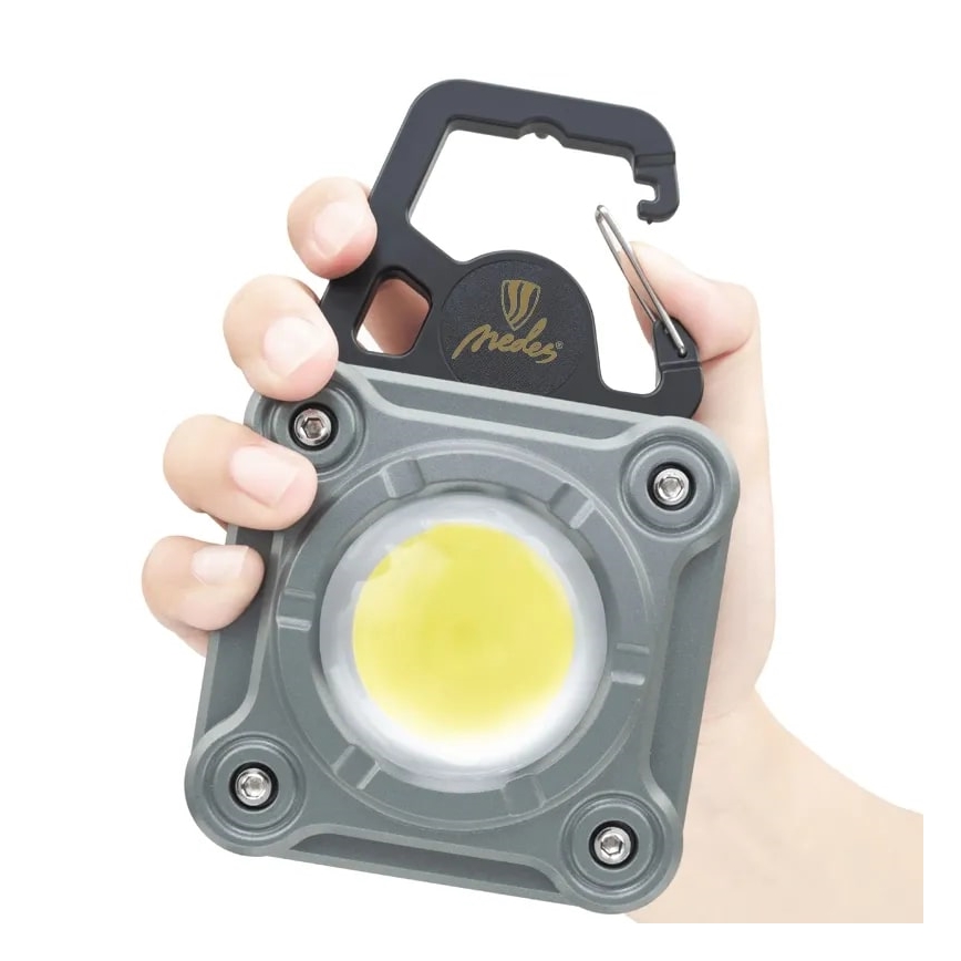LED Dimmable rechargeable work light LED/15W/5V IPX4 1000 lm 2000 mAh