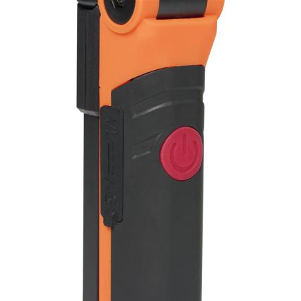 Dimmable Rechargeable LED Work Light LED/3W/5V 6500K 2000 mAh Orange/Black
