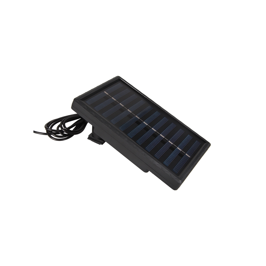 LED Dimmable solar chandelier on a string 2xLED/1,8W/3,7V IP44 6500K 1200 mAh + remote control